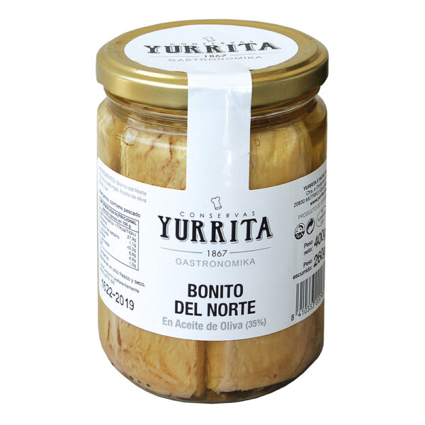 BONITO DEL NORTE AO TARRO 315 GR YURRITA