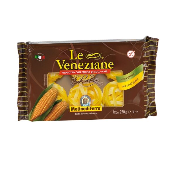 FETTUCCINE SIN GLUTEN 250GR X 12UND VENEZIANE