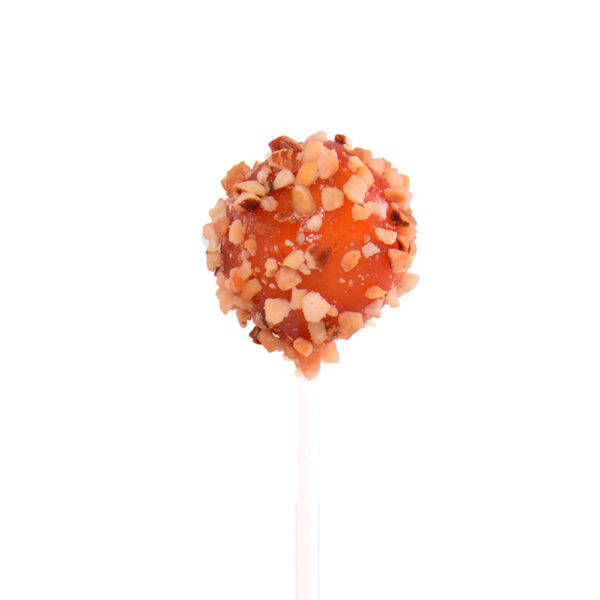 LOLLIPOPS DE MANGO, TOMATE Y AVELLANAS 40 UND