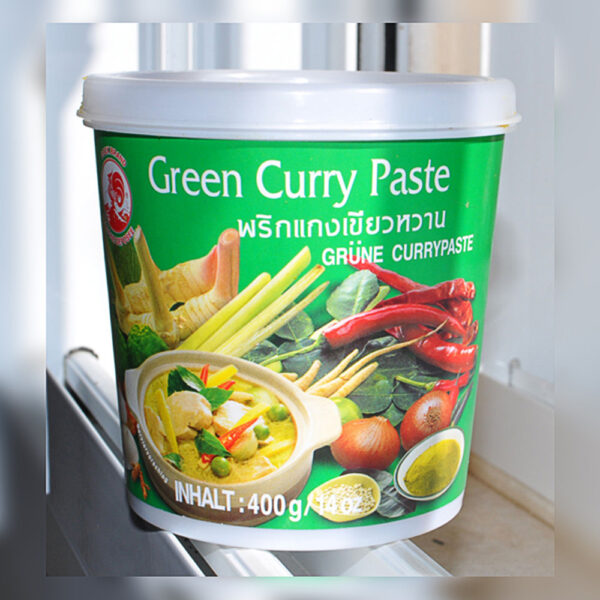 PASTA DE CURRY VERDE 400ML.