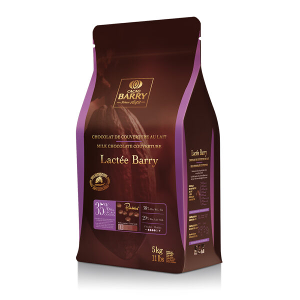 COBERTURA 35,3% LACTEE BARRY 5KG