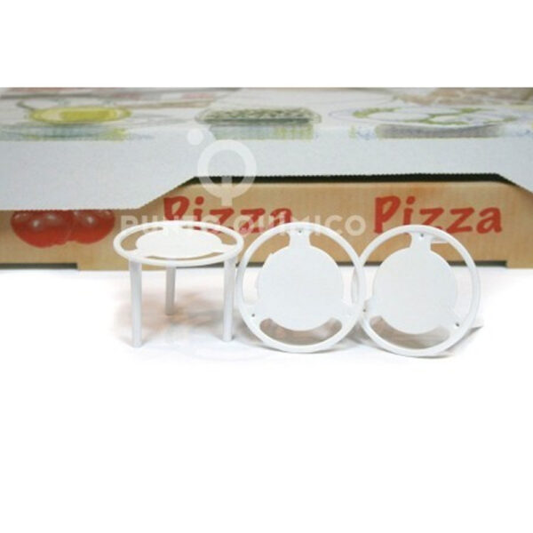 MESITA PIZZA PLASTICO 1000UND