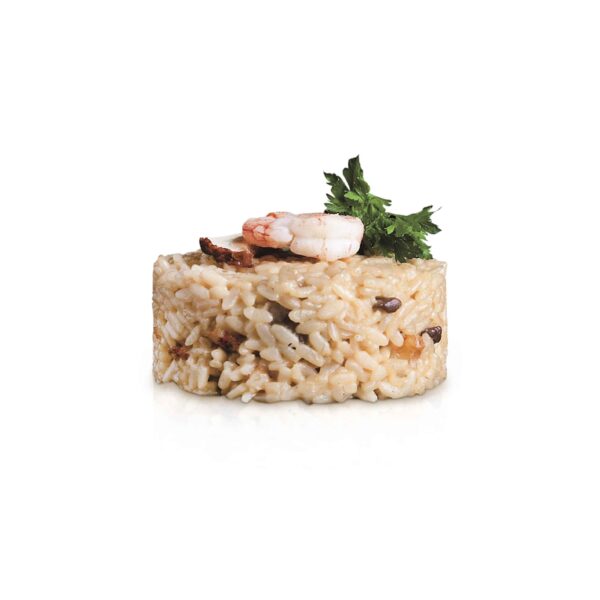 RISOTTO DE BOLETUS Y GAMBAS 300 EXQUISITARIUM