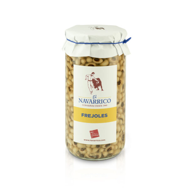 FREJOLES FRASCO 1KG NAVARRICO