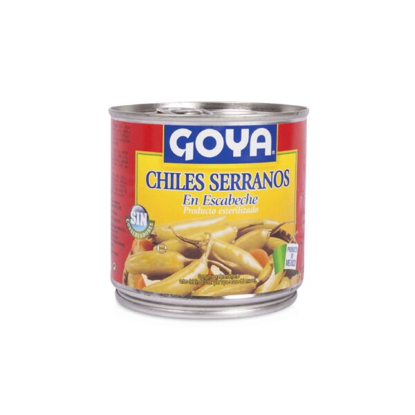 CHILE SERRANO ESCABECHE LATA 198 GOYA