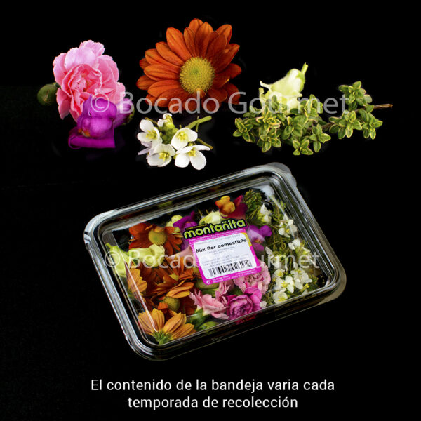 MIX FLOR COMESTIBLES CAJA 40UND