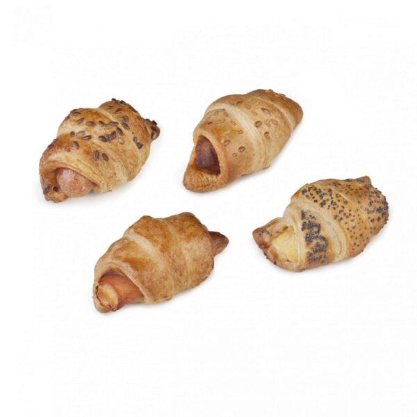 ARTESANITOS MINI CROISSANTS RELLENOS 4 SABORES 30G