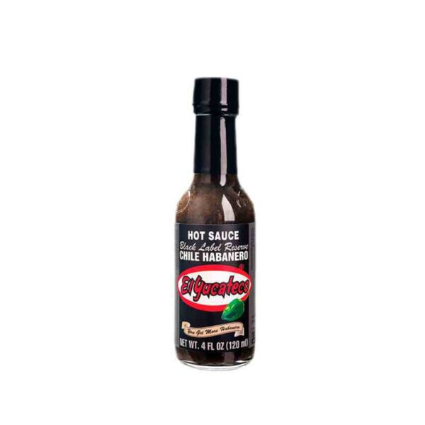 SALSA HABANERA ET. NEGRA EL YUCATECO 120ML