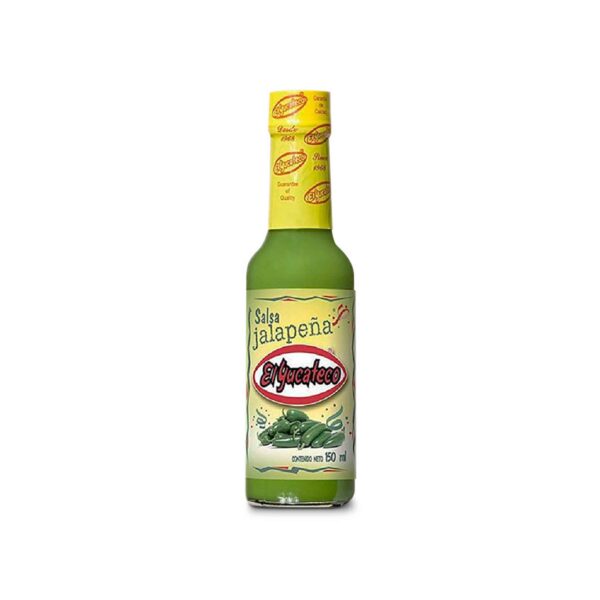 SALSA JALAPEÑA EL YUCATECO 150ML