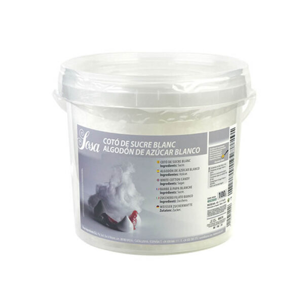 ALGODON DE AZUCAR BLANCO 100 GR SOSA