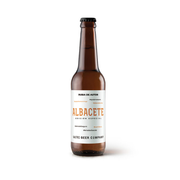 CERVEZA ARTESANA GASTRO ALBACETE 0,33CL