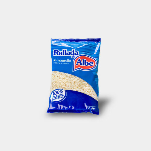 MOZZARELLA PREMIUM RALLADA 1K ALBE