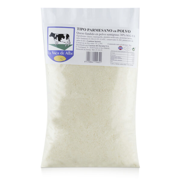 QUESO POLVO TIPO PARMESANO 1KG VACA DE ALBE
