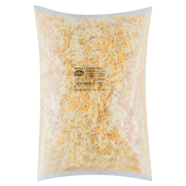 MEZCLA DE 3 QUESOS RALLADO 1KG ALBE