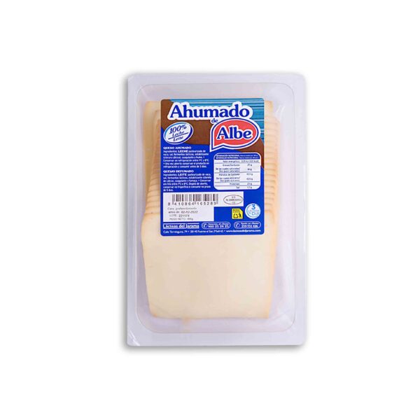 QUESO AHUMADO LONCHAS 400GR ALBE