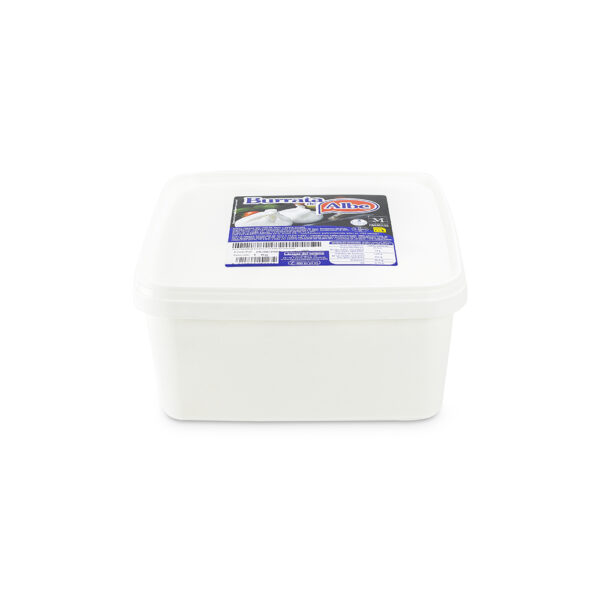 BURRATINA 125 GR CUBO 500 GR ALBE