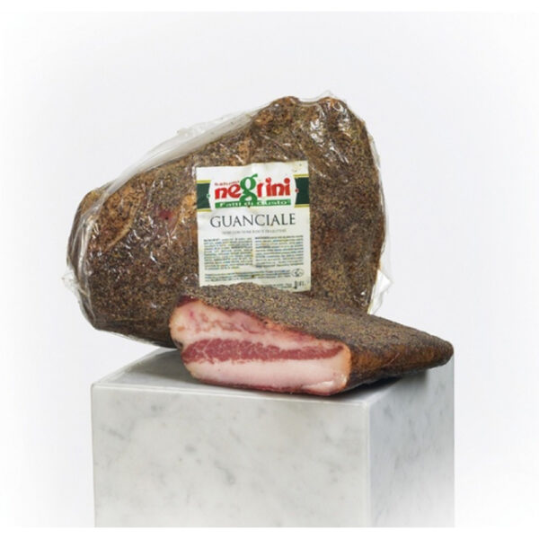 GUANCIALE CON PEPE 1,5KG X 2 UND
