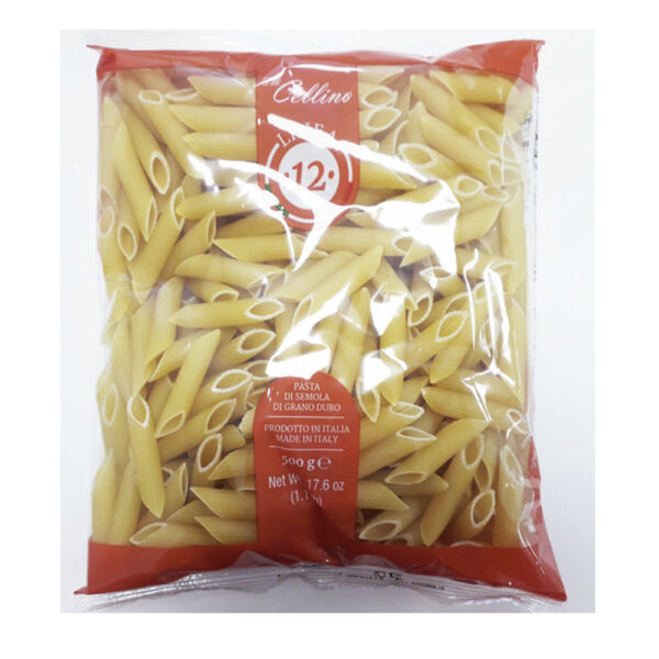 PENNE RIGATE 500GR X 24UND LA RUVIDA