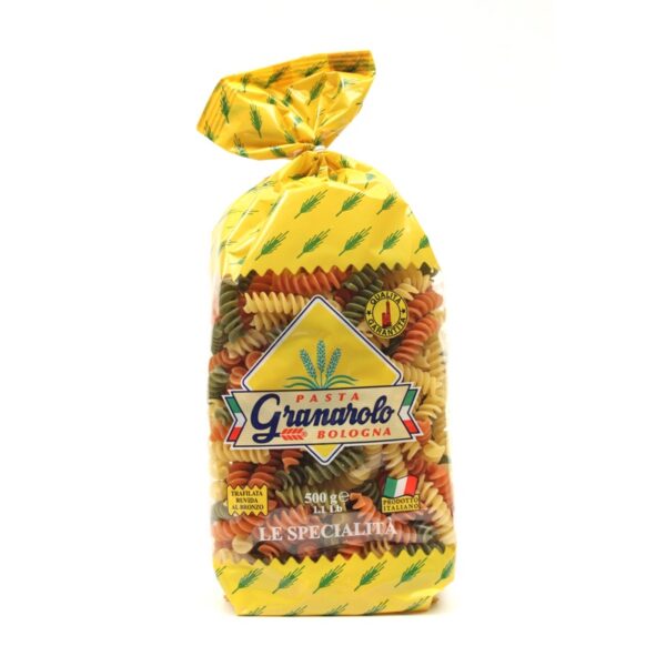 FUSILLI TRICOLORE 500 GR X 12 UD GRANAROLO