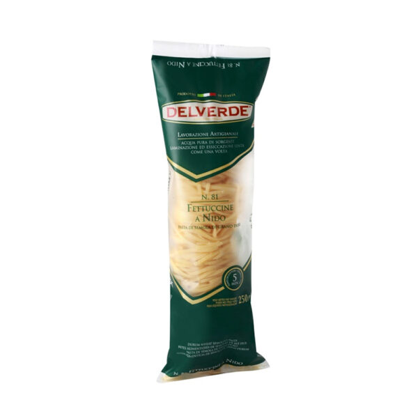 PAPPARDELLE NIDO SEMOLA 250GR X12 UD DELVERDE