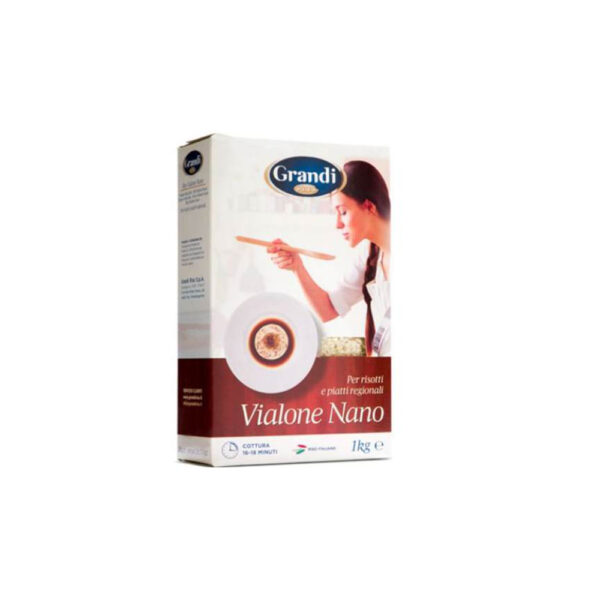 RISO VIALONE NANO 1KG X 12UND GRANDI RISO
