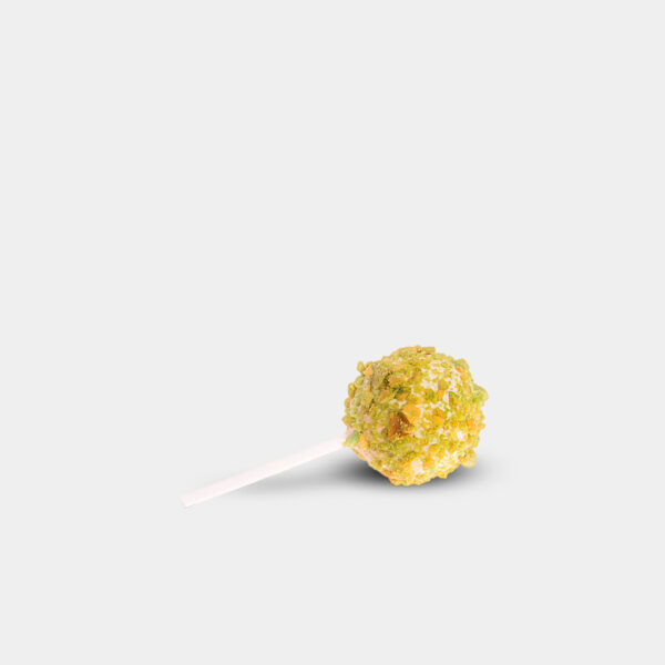 LOLLIPOPS DE MANZANA Y PISTACHOS 40 UND