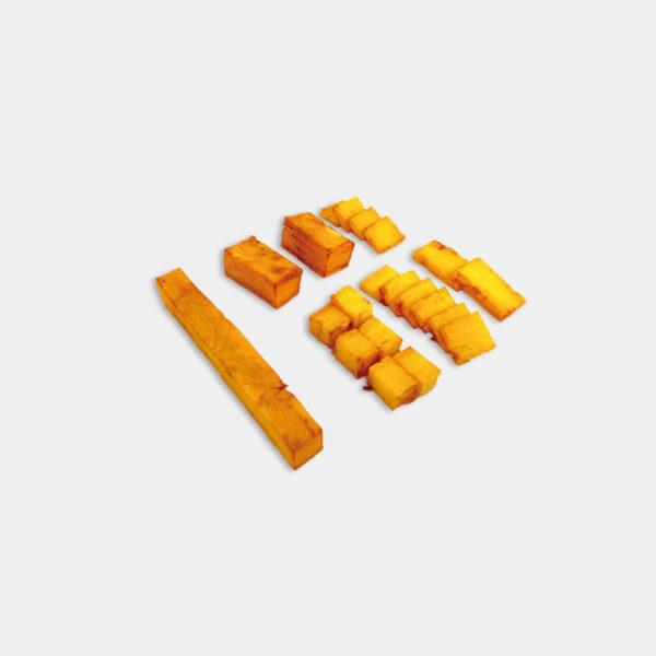 MUESTRAS MILHOJAS DE PATATA 125GR BOCAGUA