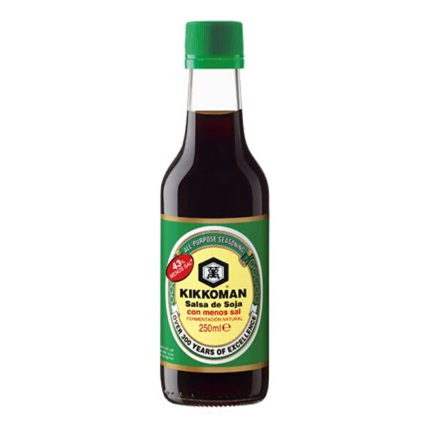 SALSA SOJA SIN SAL 250ML KIKKOMAN