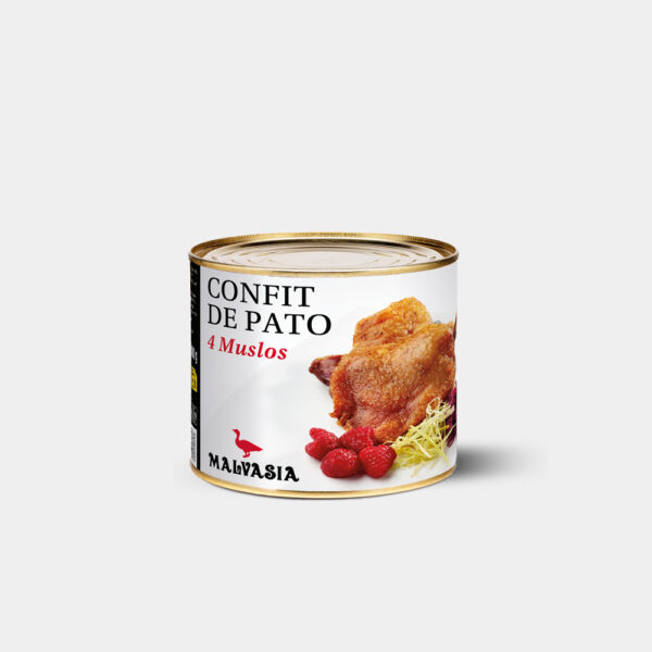CONFIT MUSLOS DE PATO 4 UND MALVASIA