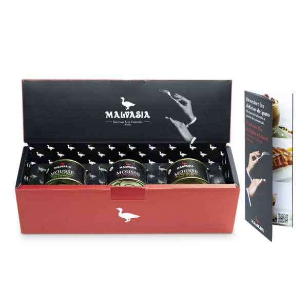 LOTE 3 MOUSSES 130GR MALVASIA