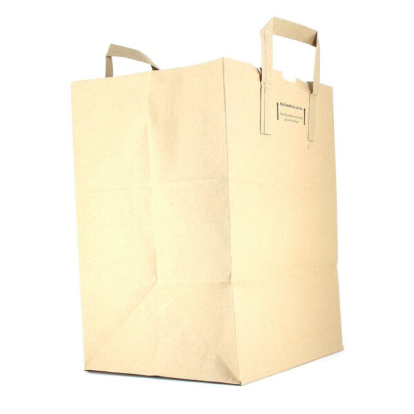 BOLSA PAPEL KRAFT 26 X 20 X 32 250UND
