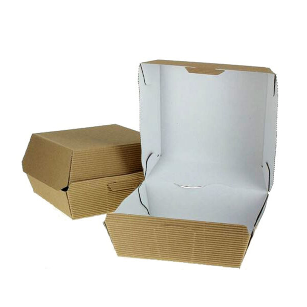 ENVASE BURGER GIGANTE 12X12X8CM MICRO 250UND