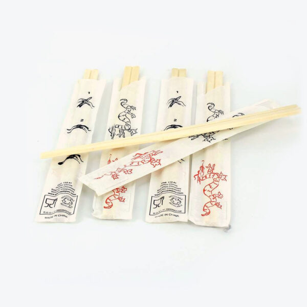 PALILLOS BAMBU 100 PARES CON FUNDA YUSAKU