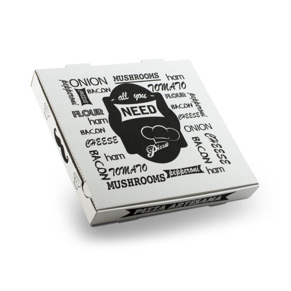 CAJA PIZZA 33 X 33 PREMIUM 100 UNIDADES