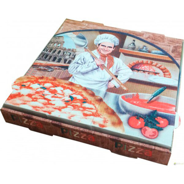 CAJA PIZZA 40 X 40 PIZZERIA ALEX 100 UNIDADES