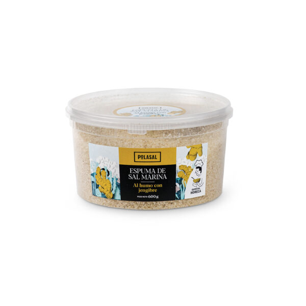 SAL ESPUMA CON HUMO Y JENGIBRE 600 GR POLASAL
