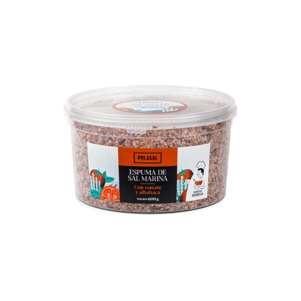 SAL ESPUMA TOMATE Y ALBAHACA 600 GR POLASAL
