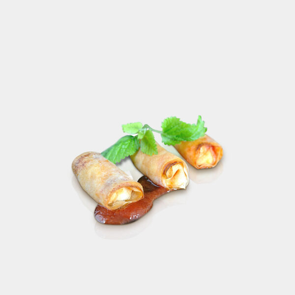 ROLLITO DE CABRA Y CONFITURA DE TOMATE 20G 30U