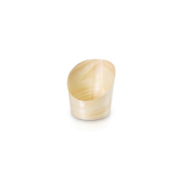 50 VASITOS APERITIVO MADERA Ø5,5CM X 6,5 CM PAPSTA
