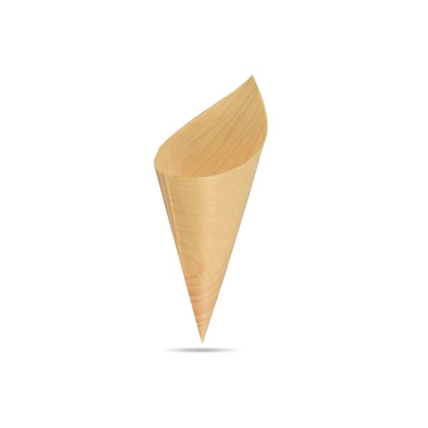 CONO MADERA 18CM Ø9,5CM 50UND