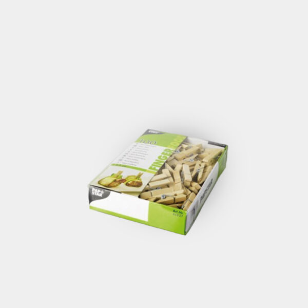 100 MINI PINZAS MADERA 3,5CM PAPSTAR - Imagen 2