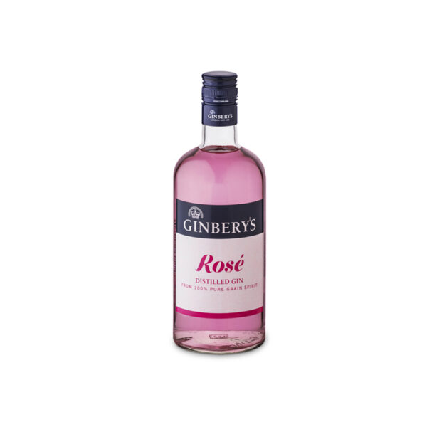 GIN GINBERYS ROSE LONDON DRY 70CL