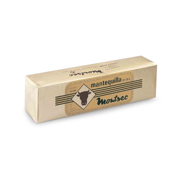 MANTEQUILLA BARRA 1KG MONTSEC CONGELADA
