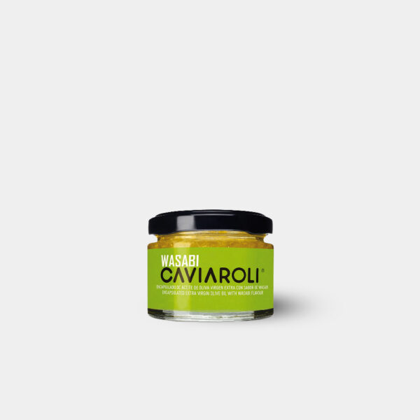 PERLAS ACEITE WASABI 50 GRAMOS CAVIAROLI