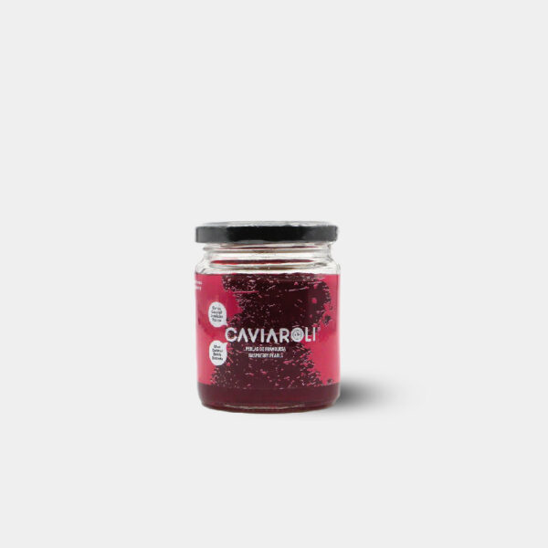 PERLAS FRAMBUESA 200 GRAMOS CAVIAROLI