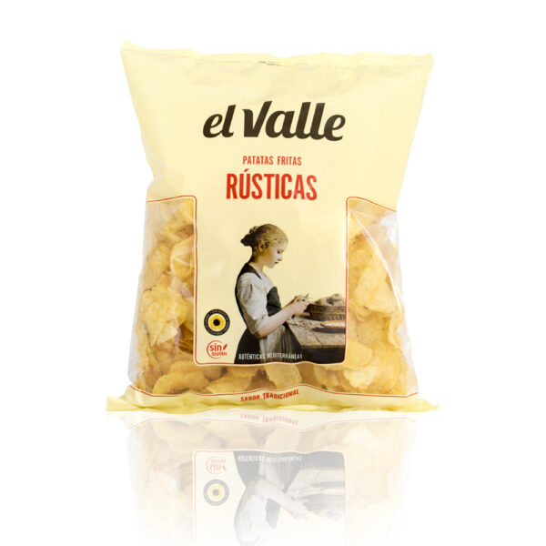 PATATAS FRITAS "CASERAS" 380GR EL VALLE