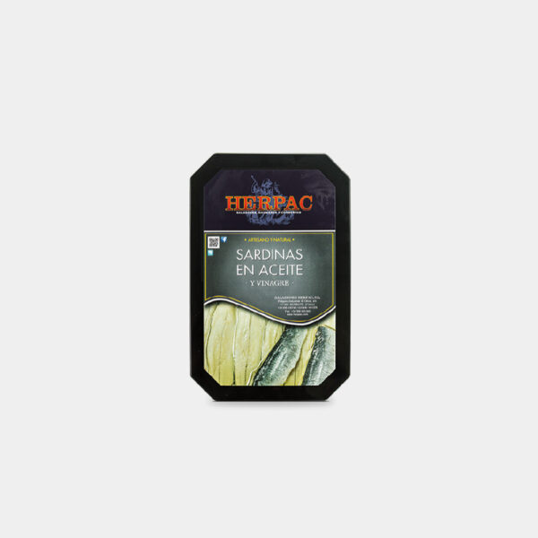 SARDINAS EN ACEITE Y VINAGRE 500GR HERPAC