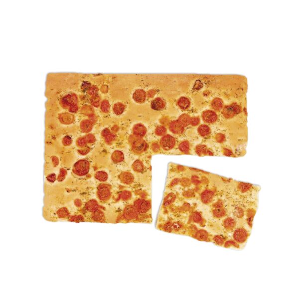 FOCACCIA TOMATE CHERRY 650G 10 UN DELIFRANCE