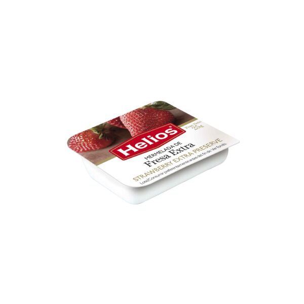 MERMELADA FRESA PORCIONES 25GR 80 UND HELIOS