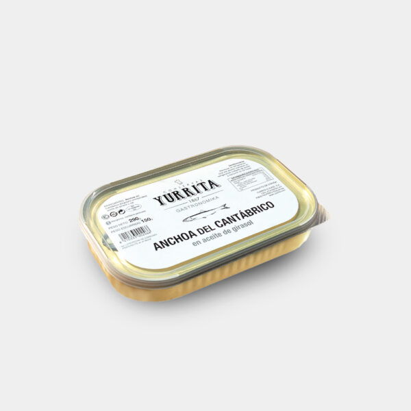 ANCHOA YURR. CANT. ACEITE GIRASOL 270GR